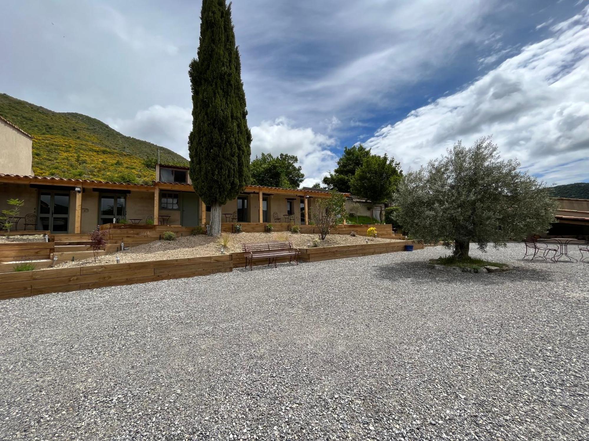 Ferienwohnung Les Ricoux Montfroc Exterior foto