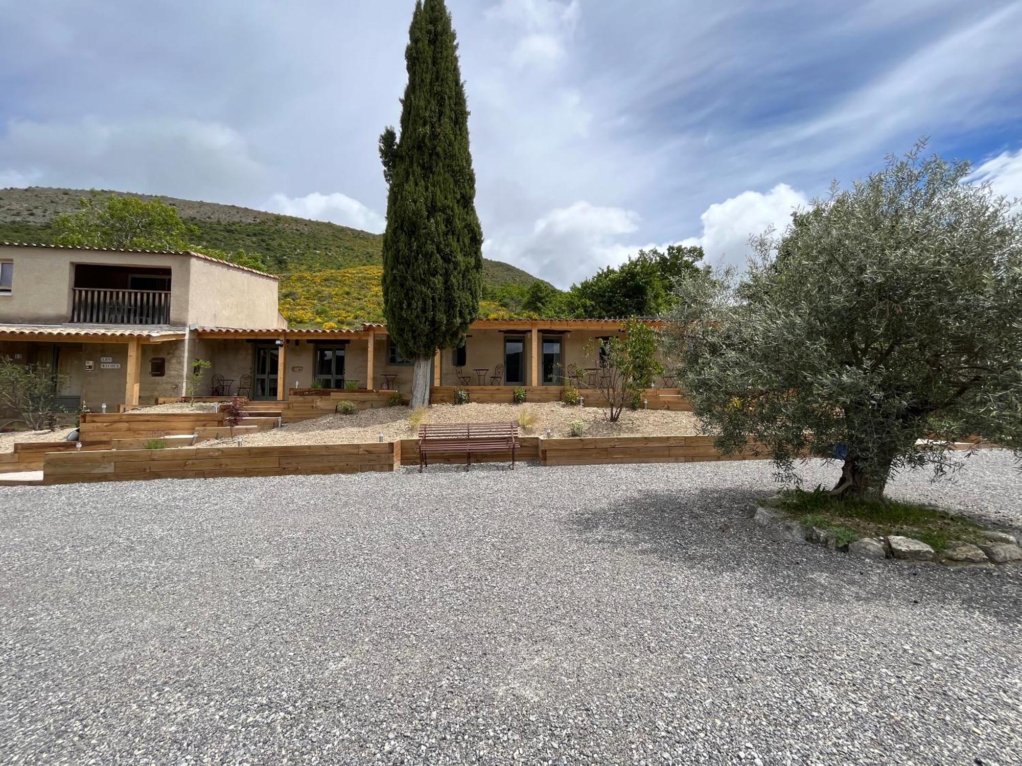 Ferienwohnung Les Ricoux Montfroc Exterior foto