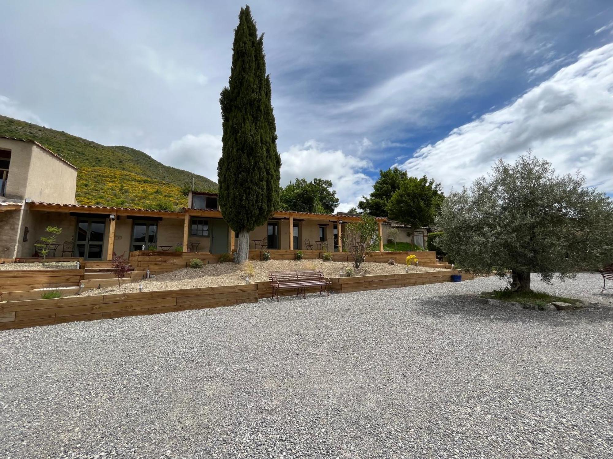 Ferienwohnung Les Ricoux Montfroc Exterior foto
