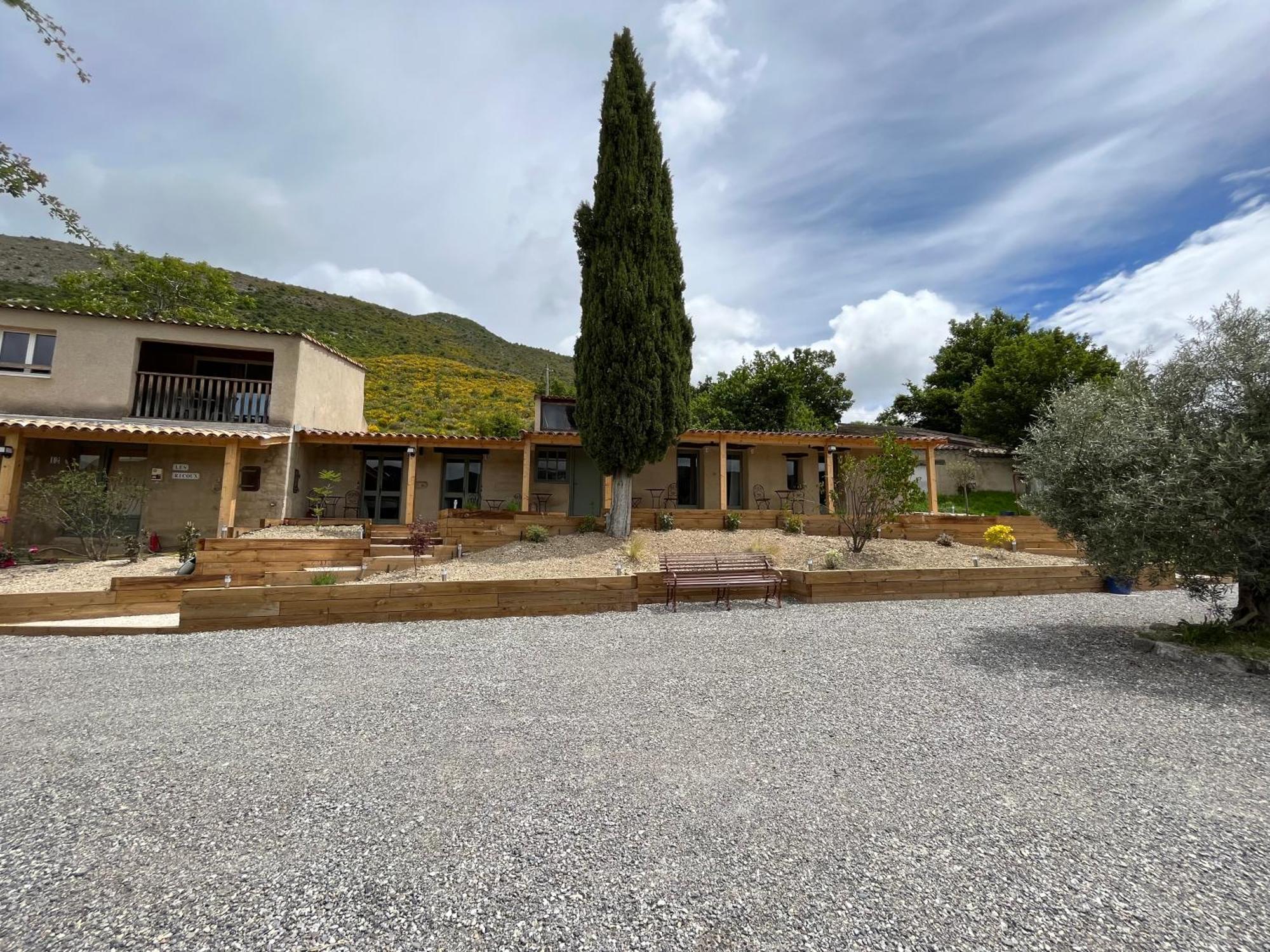 Ferienwohnung Les Ricoux Montfroc Exterior foto