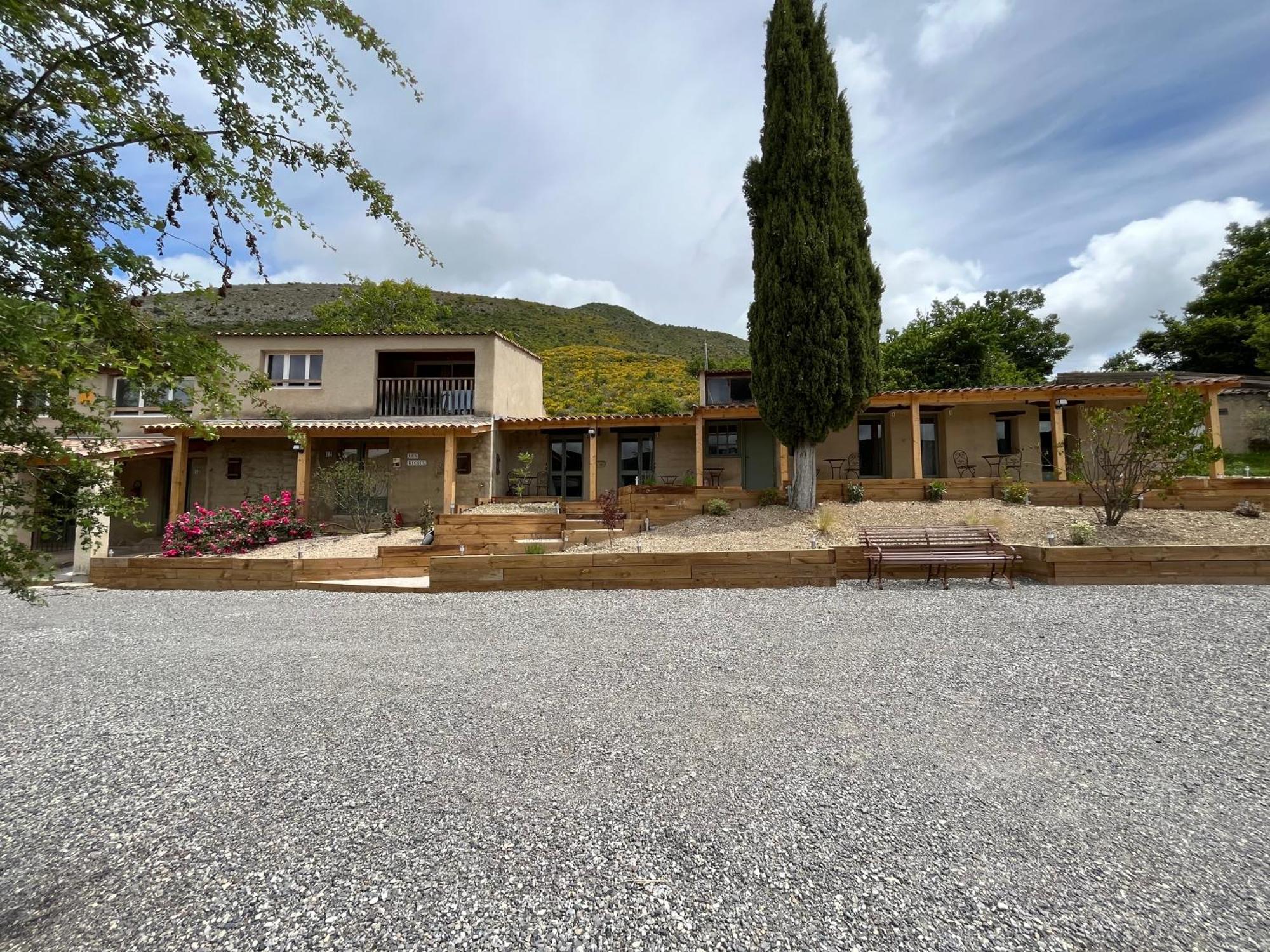 Ferienwohnung Les Ricoux Montfroc Exterior foto