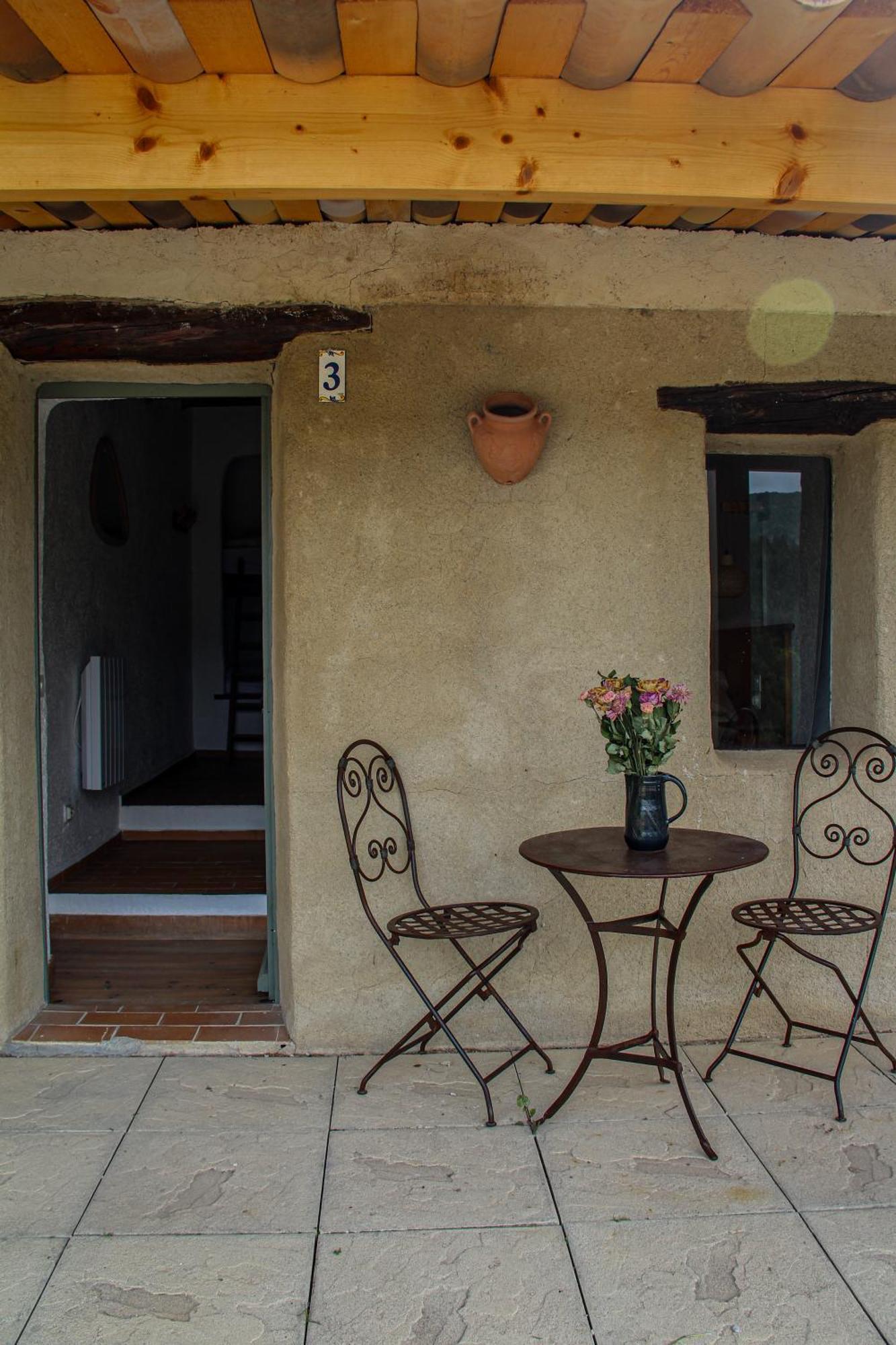 Ferienwohnung Les Ricoux Montfroc Exterior foto
