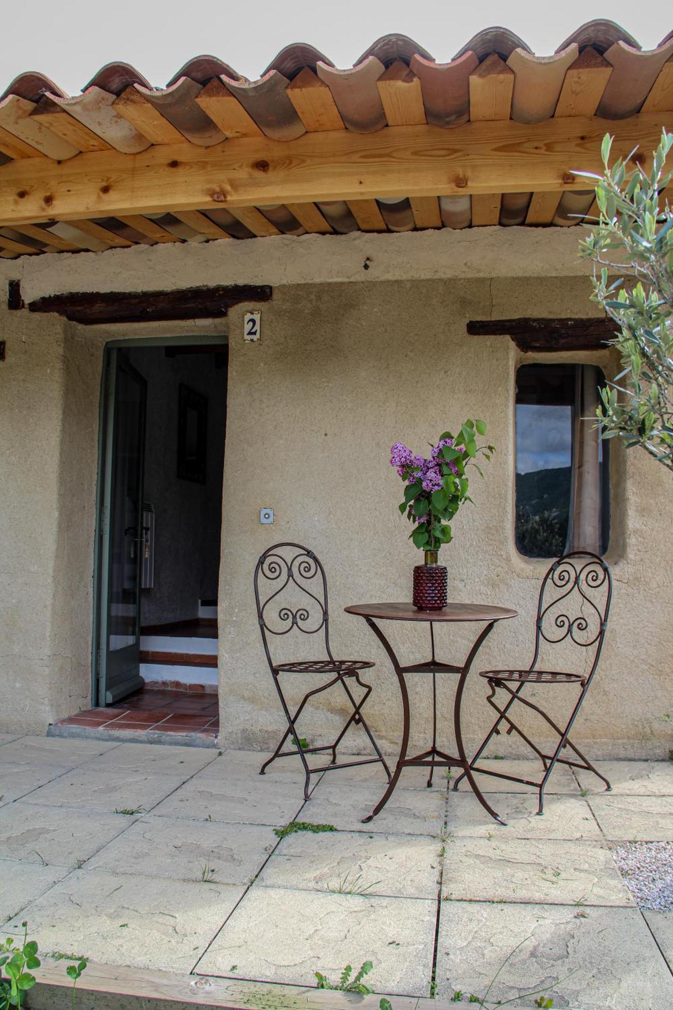 Ferienwohnung Les Ricoux Montfroc Exterior foto